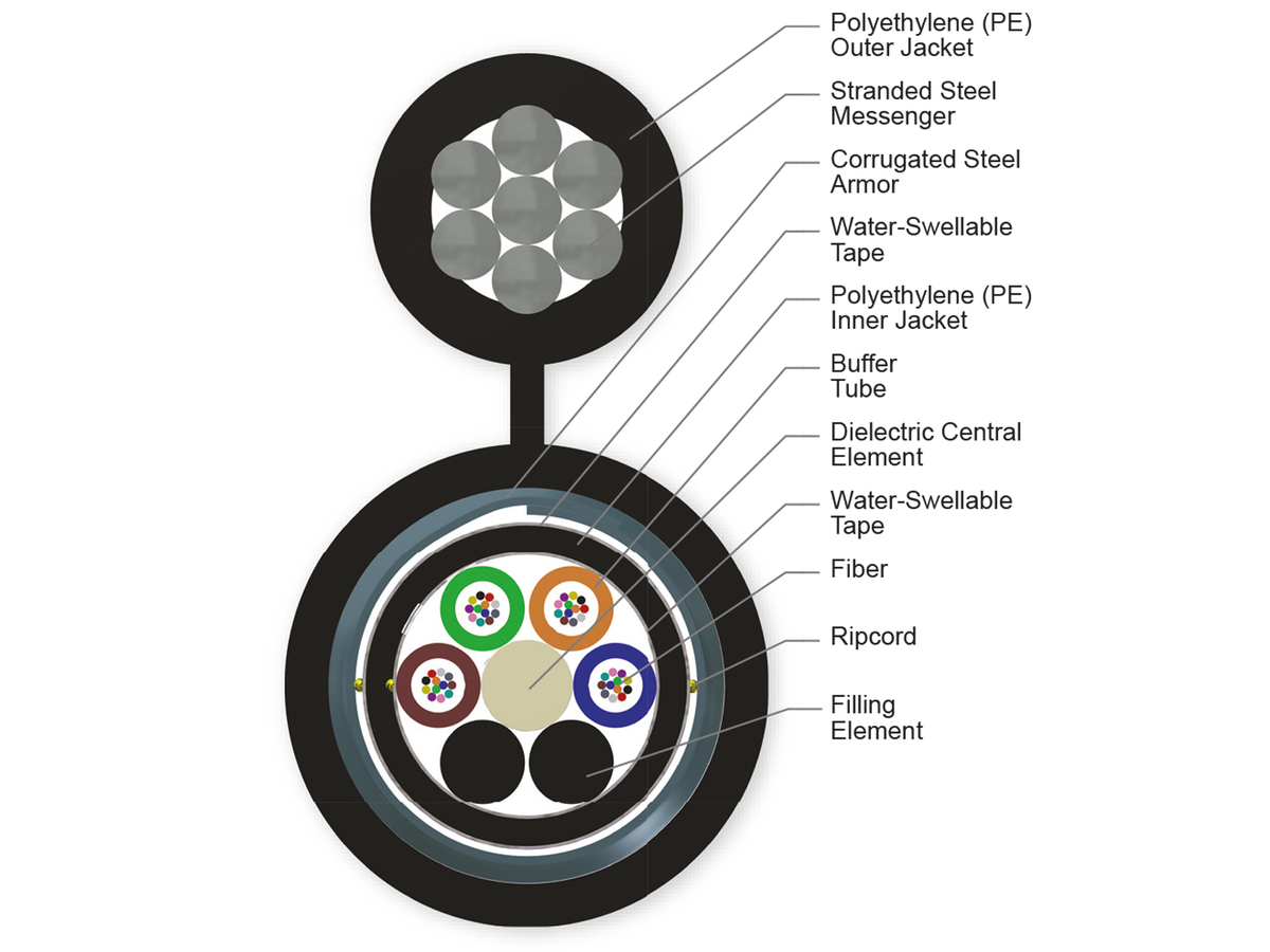48 F, 50 µm multimode (OM2)
