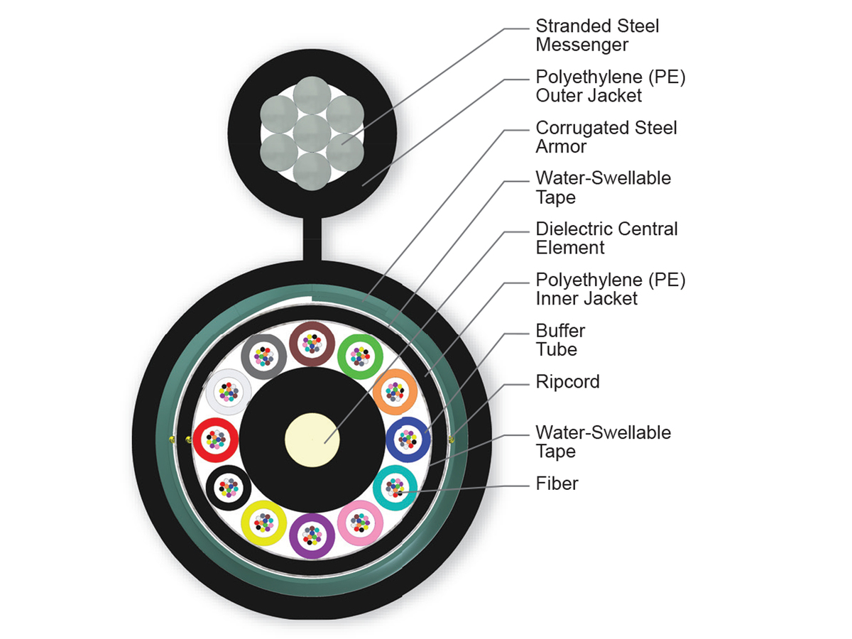 144 F, 50 µm multimode (OM2)