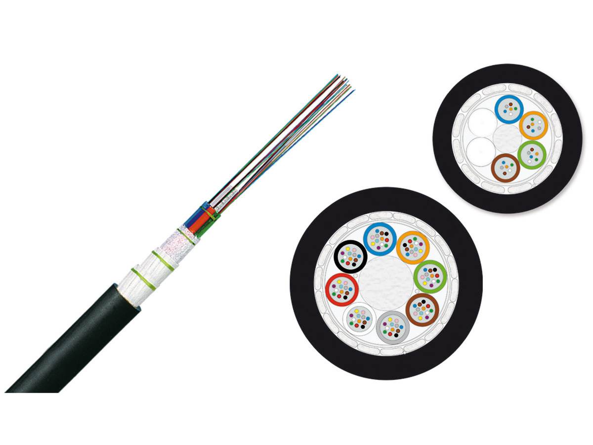 ALTOS® Bündelader Außenkabel mit dielektrischer Armierung LT 2,3, A-DQ(ZN)B2Y