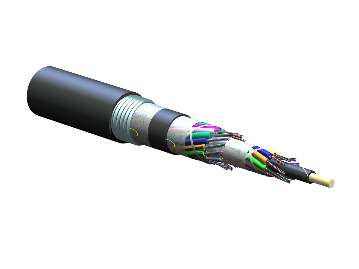 ALTOS® Loose Tube, Gel-Free, Double-Jacket, Single-Armored Cable
