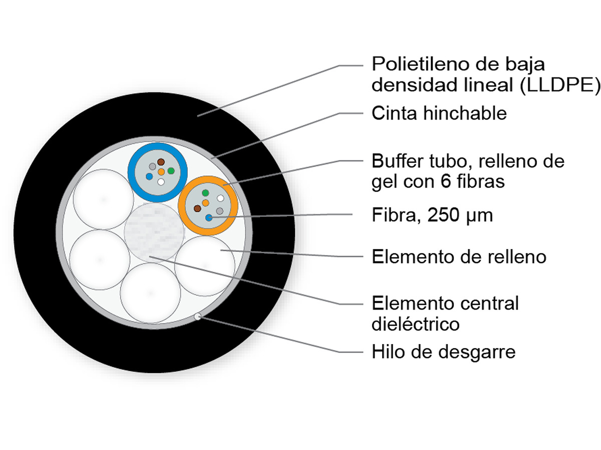 E10 LEAF® de 2×6 ITU G655