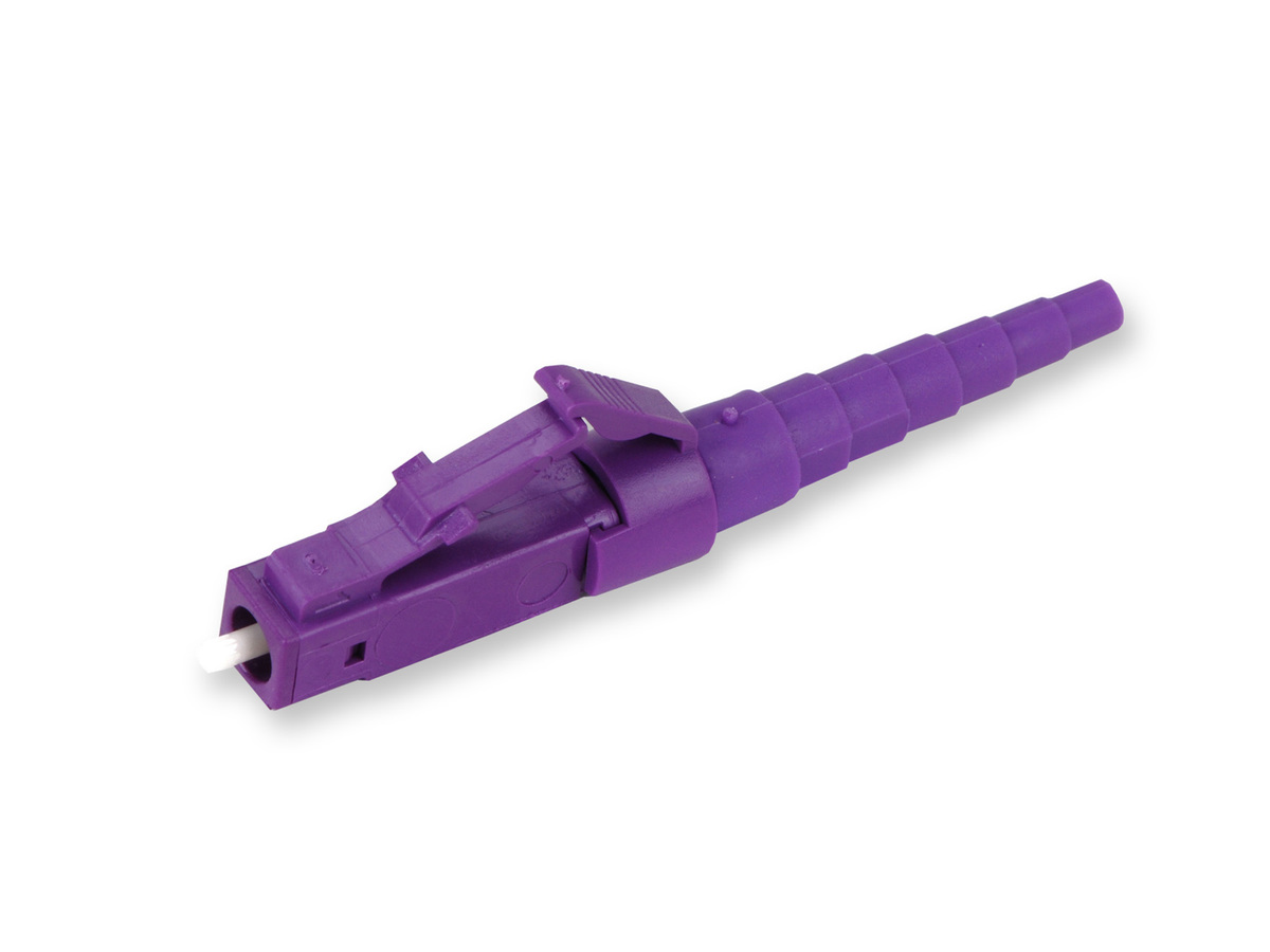 LC avec détrompeur, multimode 62,5 µm (OM1), violet