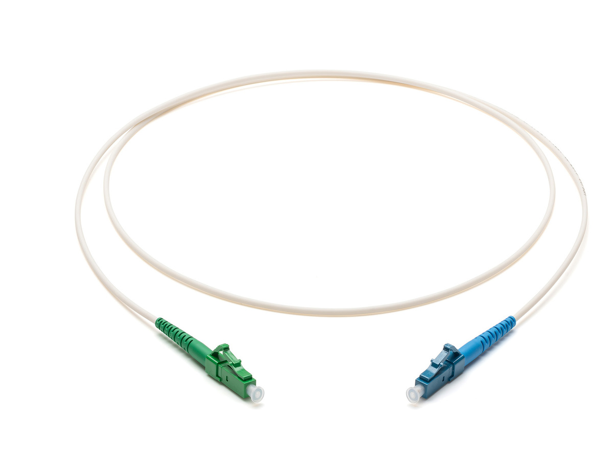 ClearCurve® LBL, Single-mode LC UPC Simplex to LC APC Simplex, 30 m