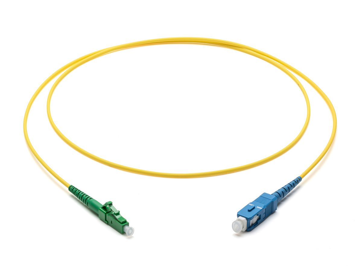 SMF-28® Ultra, Single-mode LC APC Simplex auf SC UPC Simplex, 6 m