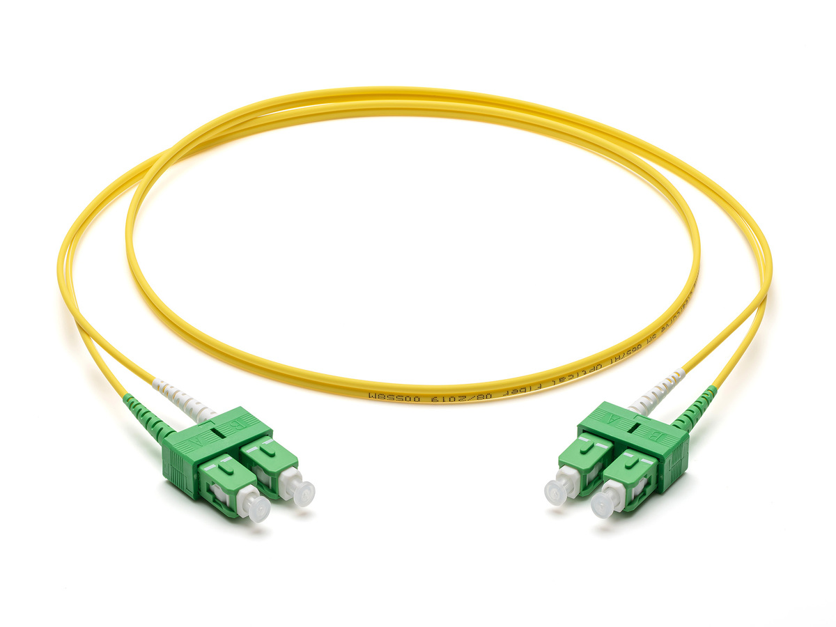 SMF-28® Ultra OS2, SC APC Duplex to SC APC Duplex, 5 m