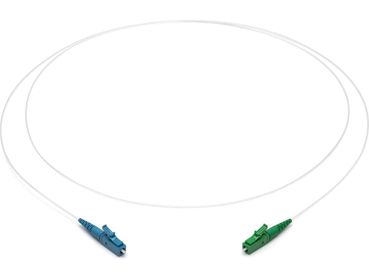 ClearCurve® LBL OS2, Single-mode LC UPC to LC APC, 1 m