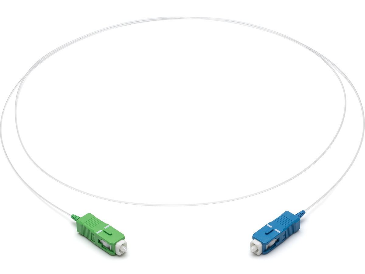 ClearCurve® LBL OS2, Single-mode SC APC to SC UPC, 1 m