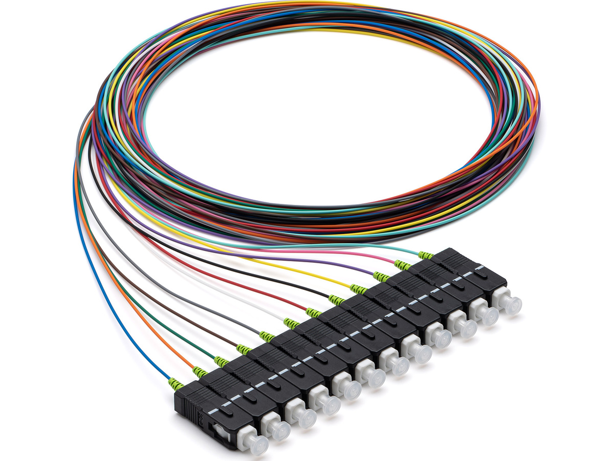 Multimode, LSZH, ClearCurve,SC Simplex, Telcordia Standard, Short strip,2 m