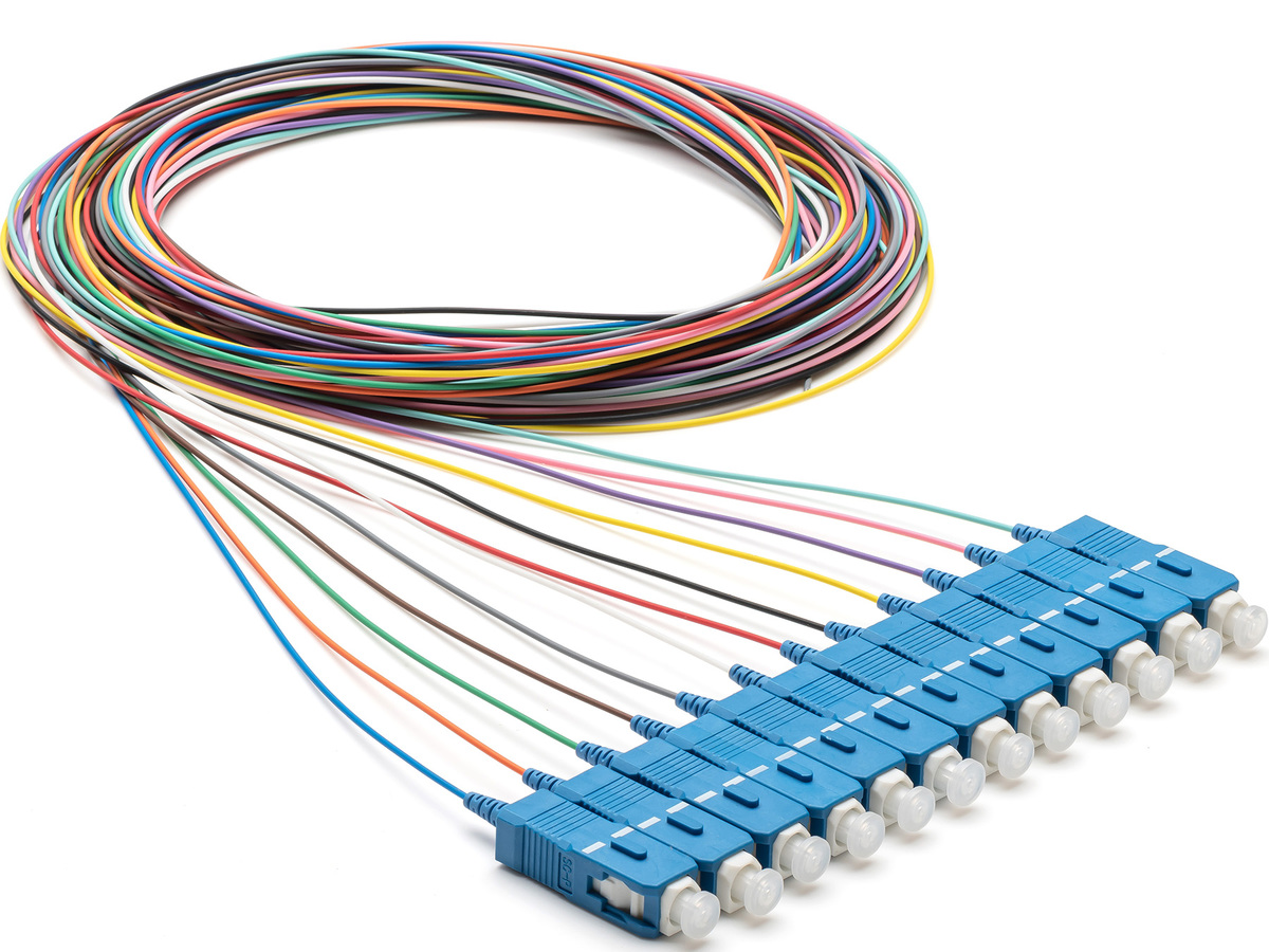 monomode, LSZH, SMF-28® Ultra OS2,SC UPC Simplex, Telcordia Standard, Short strip,2 m
