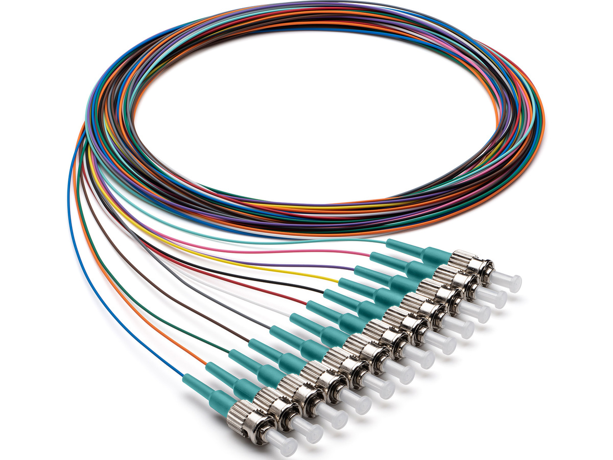 Multimode, LSZH, ClearCurve,ST UPC, Telcordia Standard, Short strip,2 m