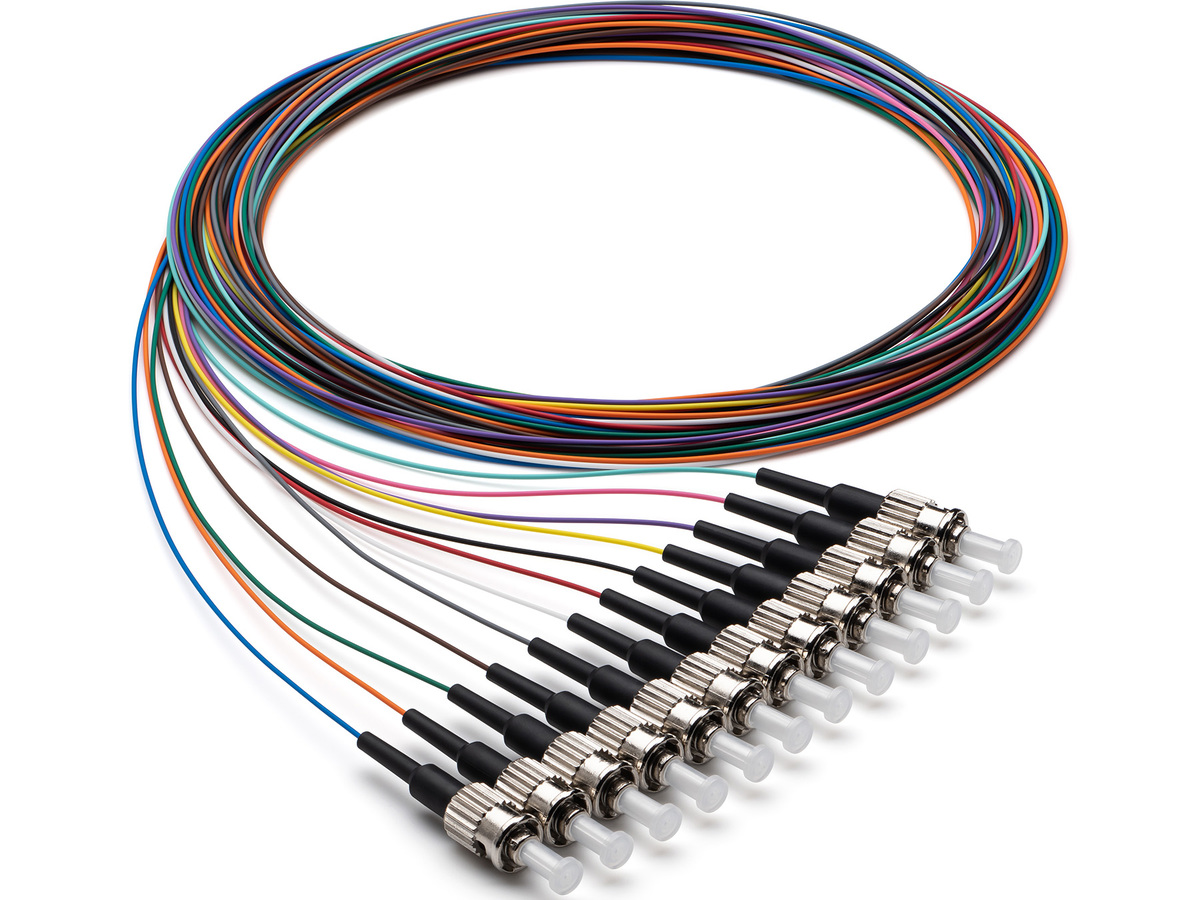 Multimode, LSZH, ClearCurve,ST UPC, Telcordia Standard, Short strip,2 m