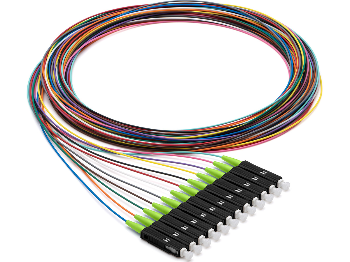 Multimode, LSZH, ClearCurve,SC Simplex, Telcordia Standard, Short strip,2 m