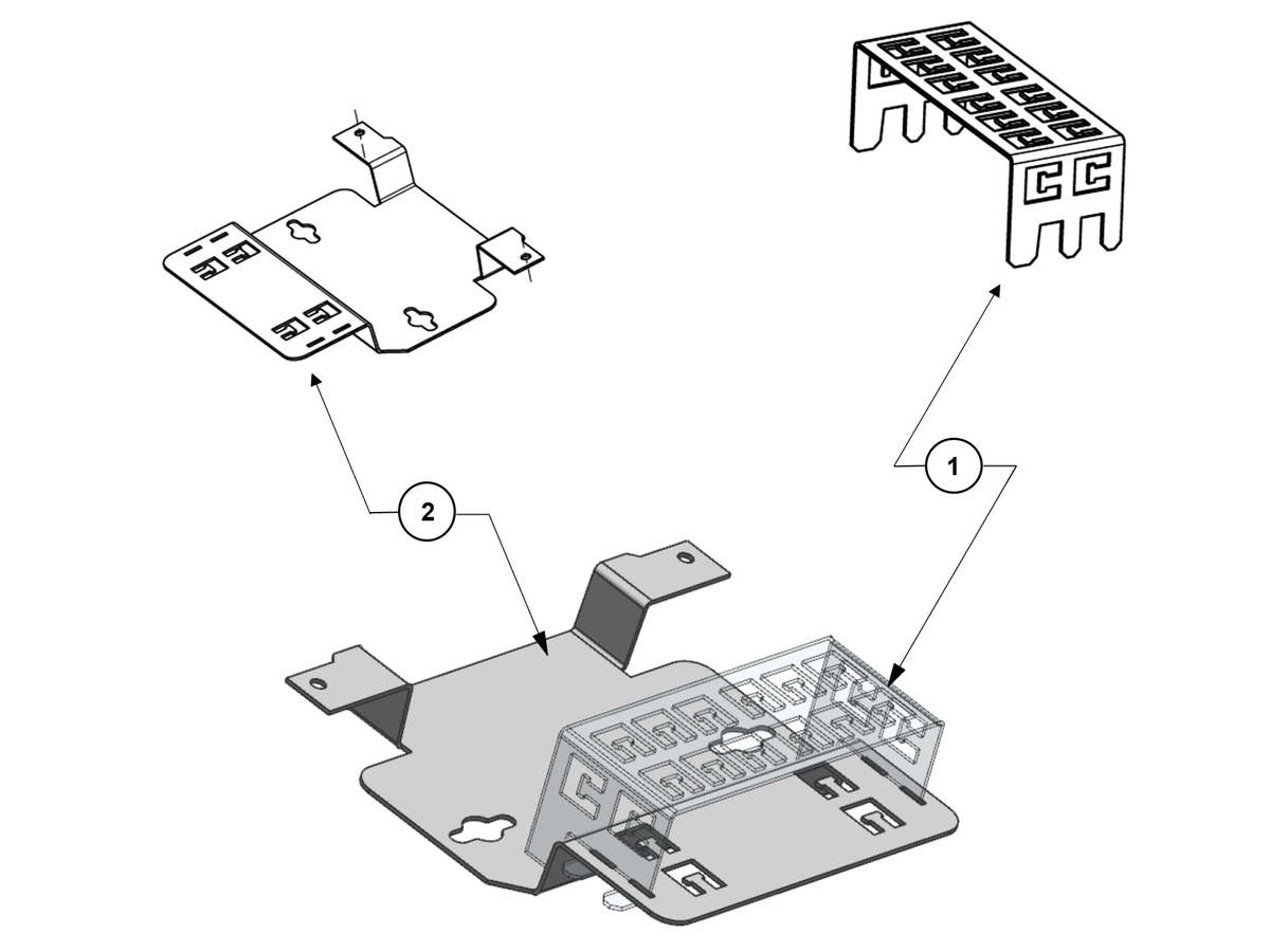 BPEO S1 DUAL FRONT BRACKET