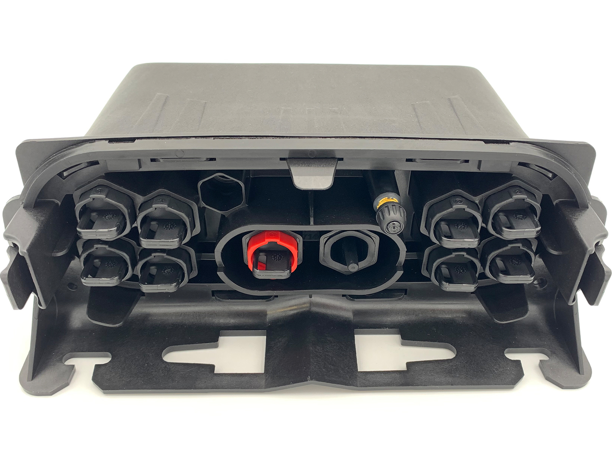 BPEO ECAM Connect,S0, End Box, 1 SPL 1x8 SC APC IN/OUT preconnectorized