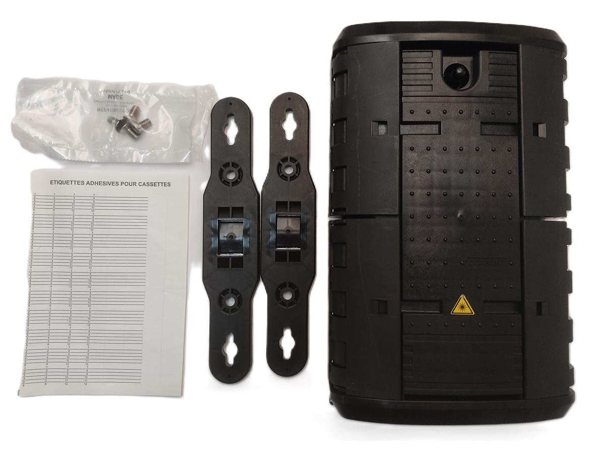 Size 1 Fibre Distribution Point Branch Connect 8 SC APC 1TR 1BK
