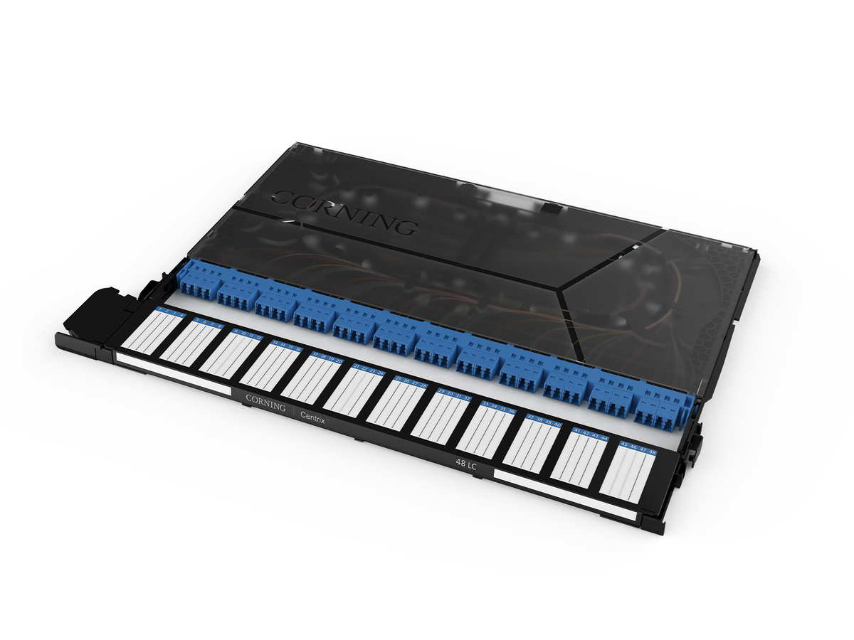24-LC UPC Duplex adapters and 48-LC UPC Single Fiber pigtails (OS2) Crimp, VDE, pack of 3