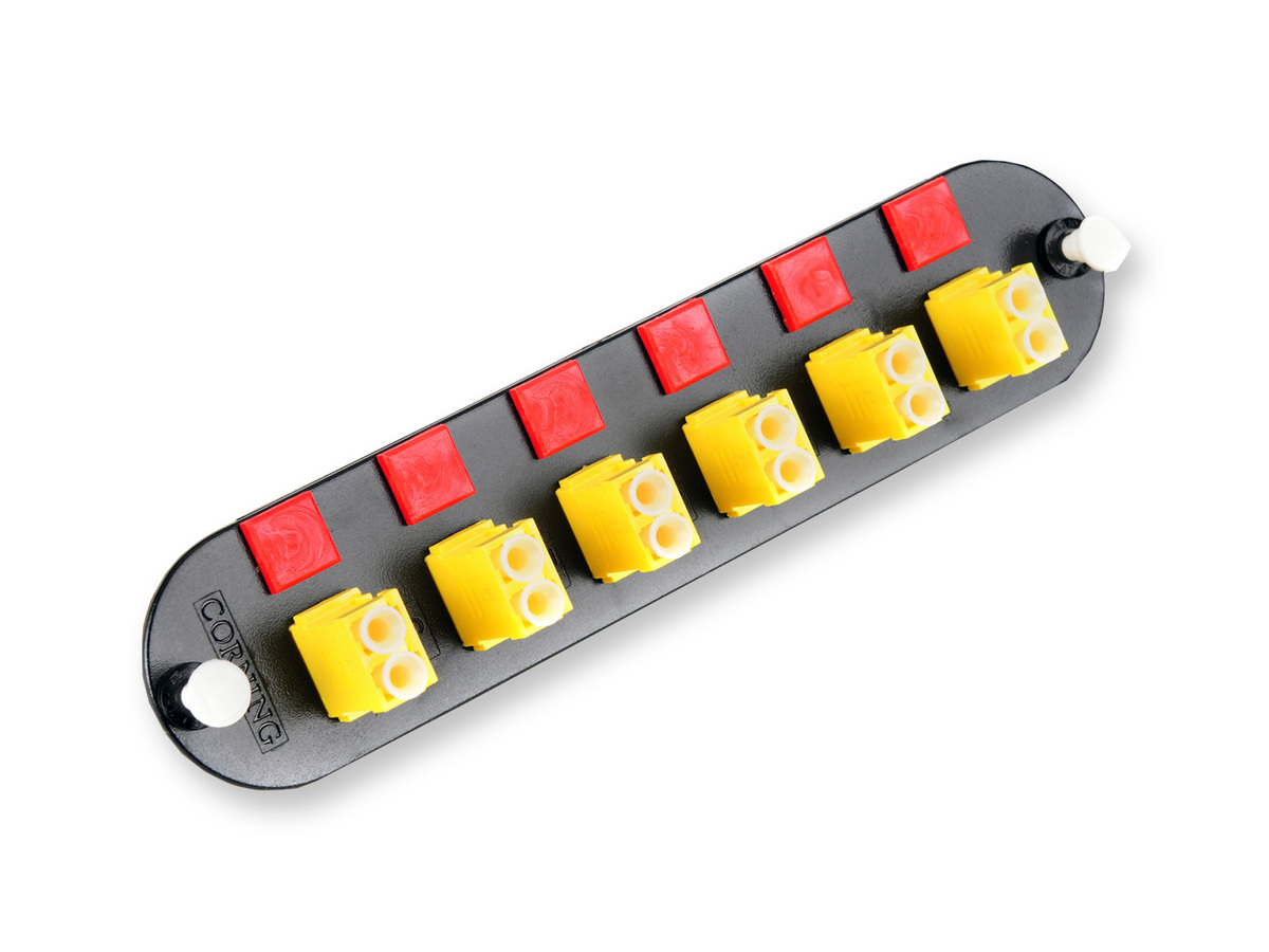 (Keyed-Non Keyed) Duplex, 12 F, SM/MM, yellow