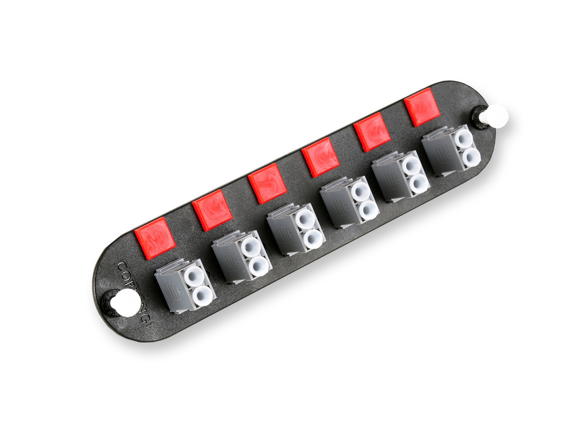 (Keyed-Non Keyed) Duplex, 12 F, SM/MM, slate