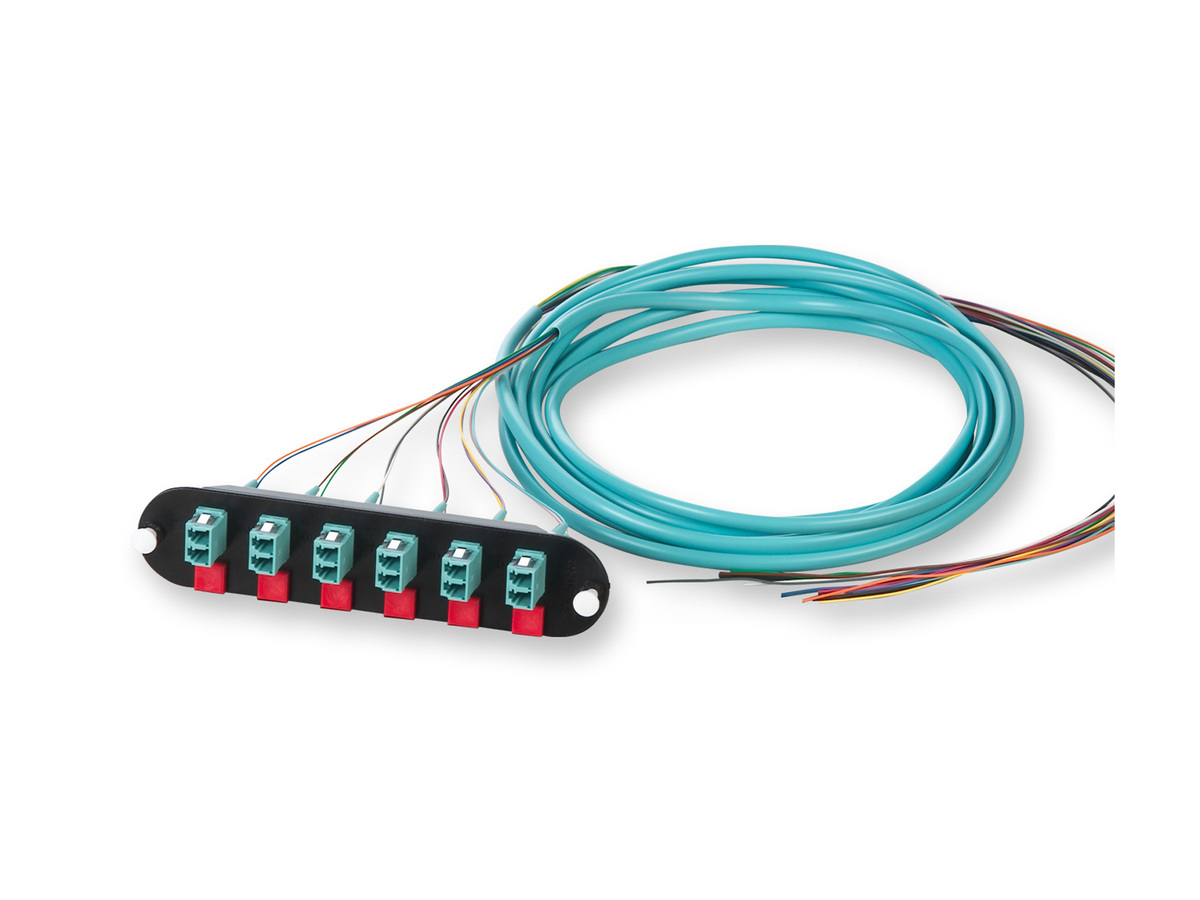 CCHCP12E4P03SH Closet Connector Housing (CCH) Panel, pigtailed, LC