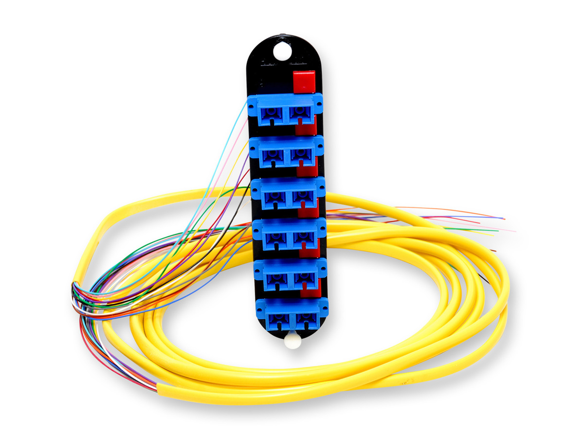 Duplex, UPC, 12 F, Single-mode (OS2)