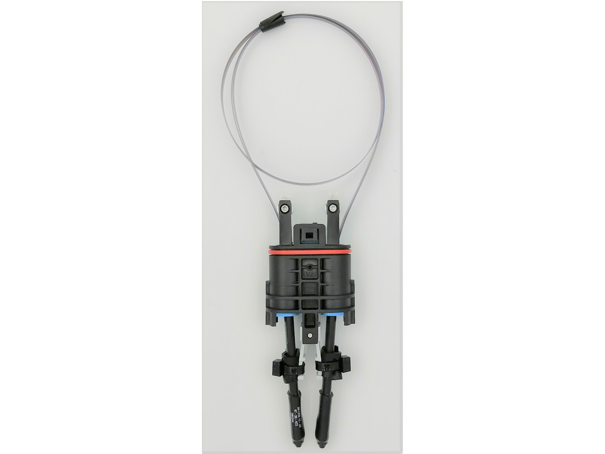 BPEO ECAM D18 RPX Main Body for mid span access configuration for RPX cables for use with double-Entry Cable Sealing