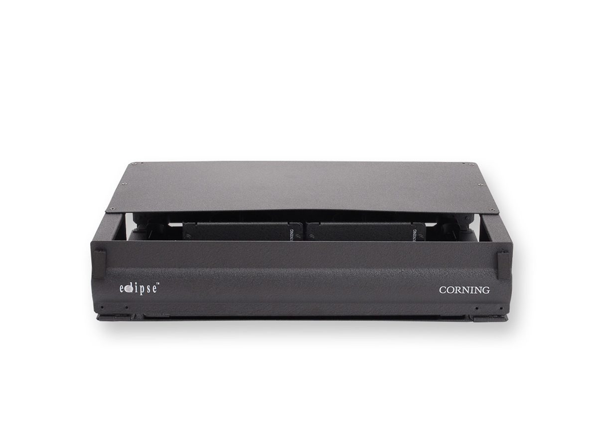 2 rack unit, housing only, 48 F capacity max