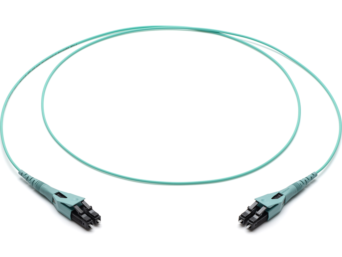 ClearCurve® OM4, Low-Loss, LC UPC Uniboot to LC UPC Uniboot, 6 m
