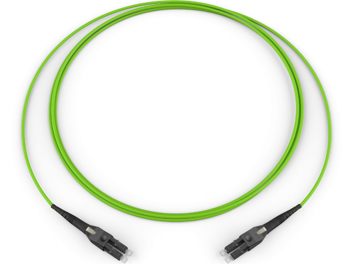 ClearCurve® OM5, multimode LC UPC Duplex vers LC UPC Duplex, 4 m