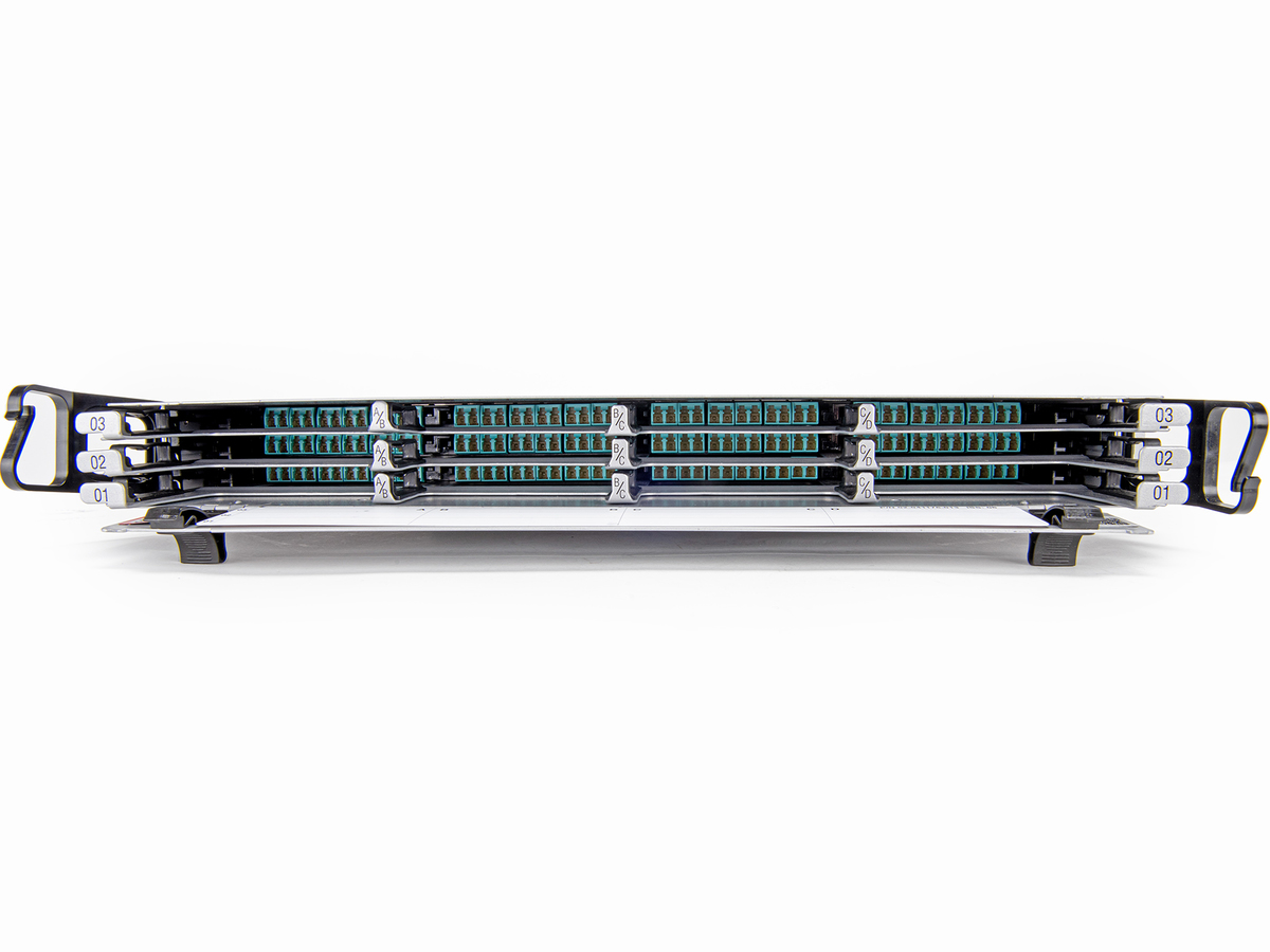 EDGE-01U-SP with 12 Multimode Modules