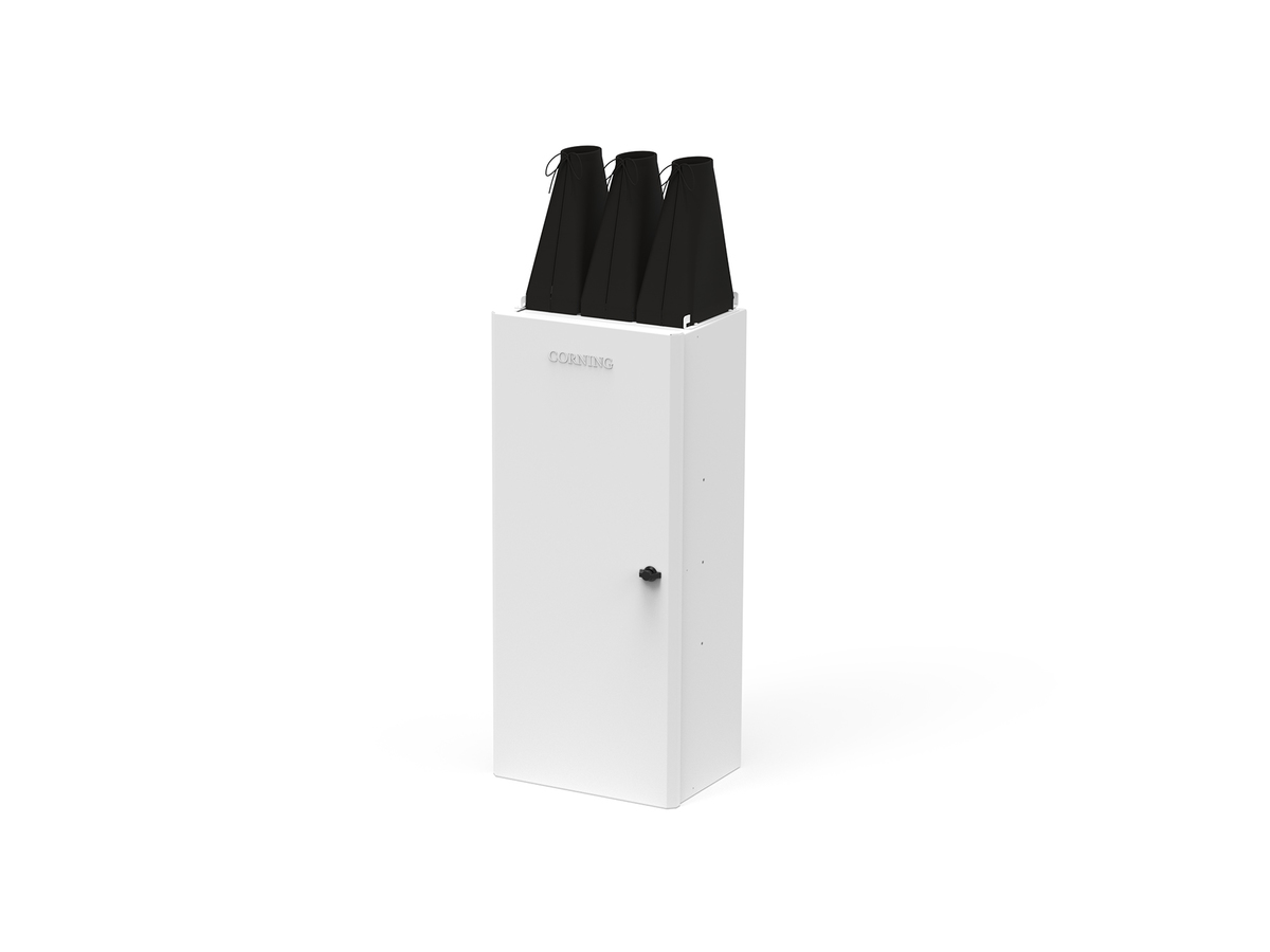 holds up to 24 MTP Based Rapid Connect Trays