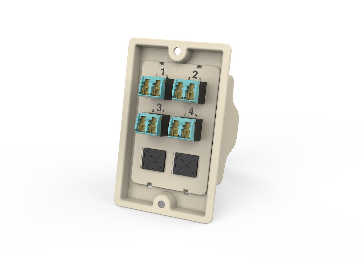 8F, 50 µm multimode (OM4), Junction Box