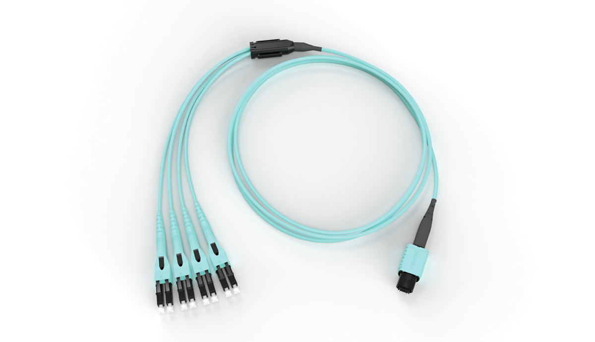 EDGE8™ QSFP to SFP+ Non-Staggered Harness