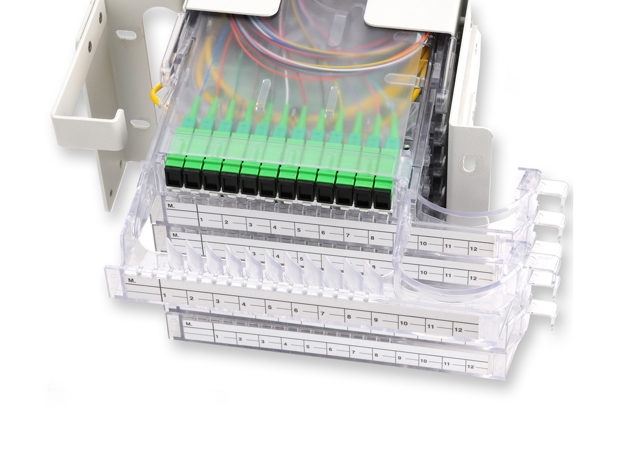 Right-Hand Module with MTP Cable Assembly, 12 port, LC UPC connector