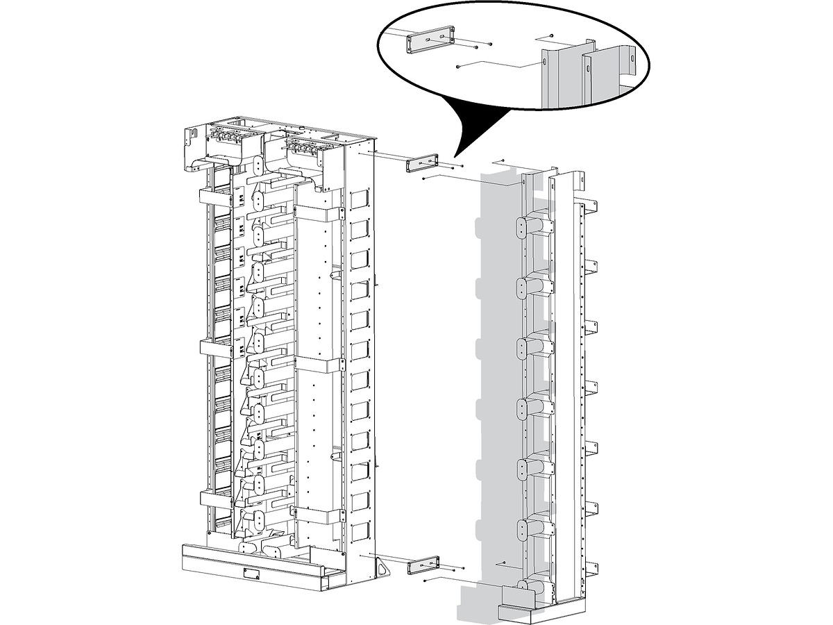 Simple One-Piece Lift-Off Front Panel Cover for the front of the EMF