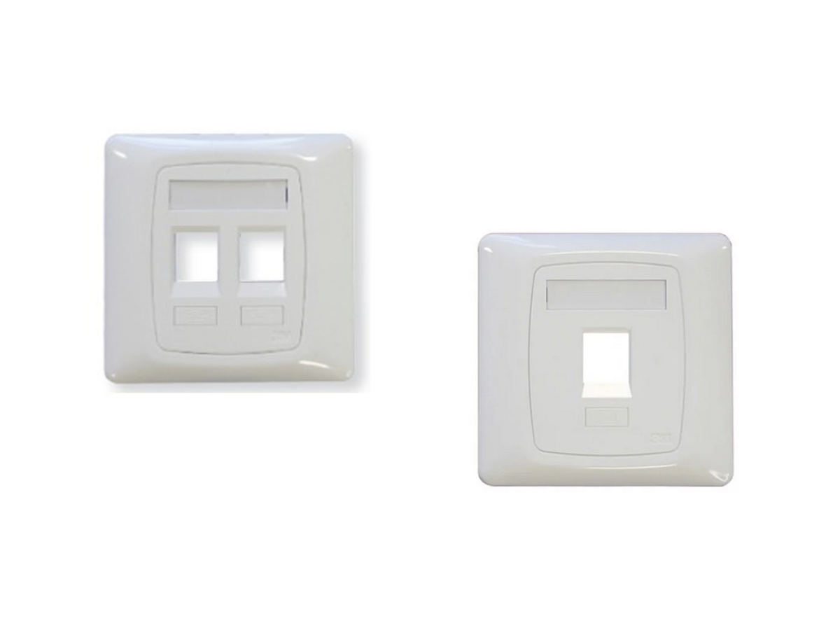 Everon® Copper Datacom VOL Faceplate