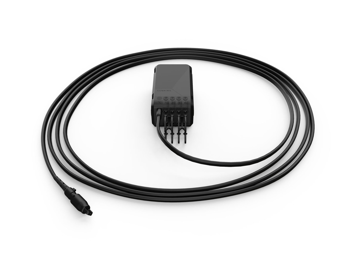 8 Anschlüsse, 2x4 Gehäuse, mit SST-Kabel und OptiTip® Stecker, dielektrisch, 150 m