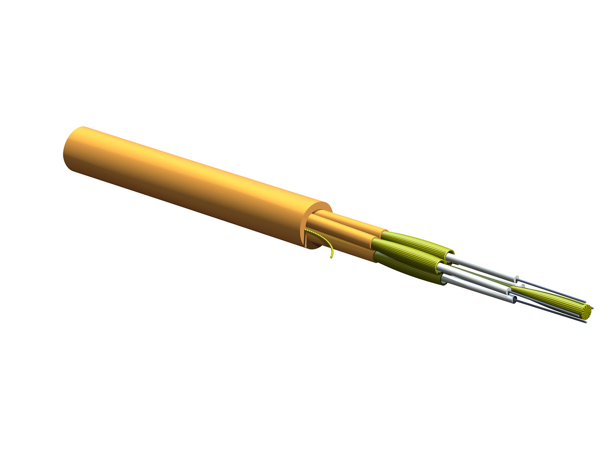4 F, 1.65 mm Subunits, 62.5 µm multimode (OM1)
