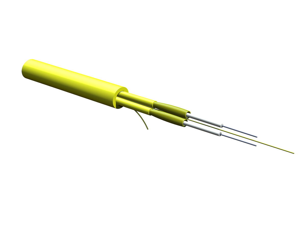 2 F, 1.65 mm Subunits, Single-mode (OS2)