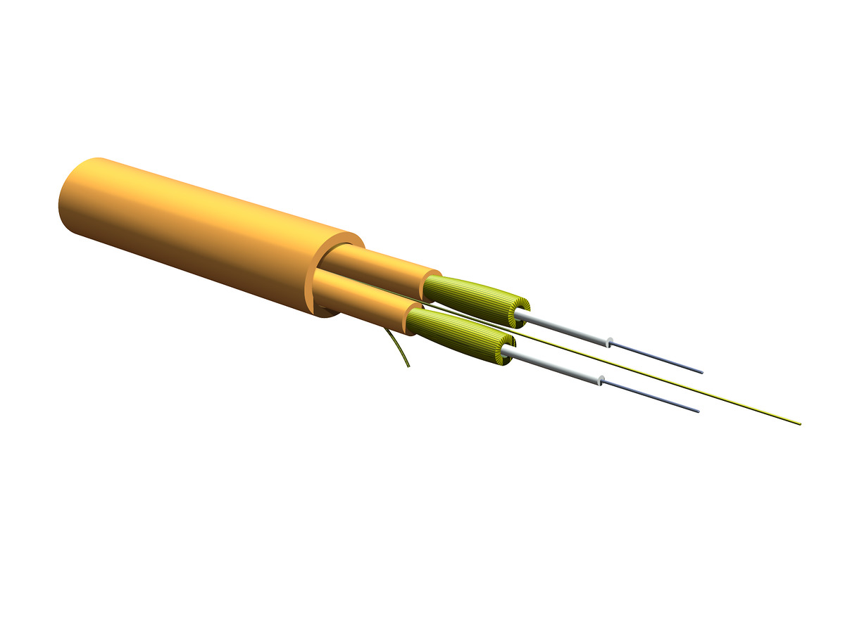 2 F, 2.9 mm Subunits, 62.5 µm multimode (OM1)
