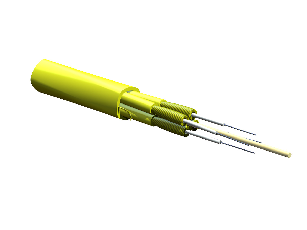 4 F, 2.9 mm Subunits, Single-mode (OS2)
