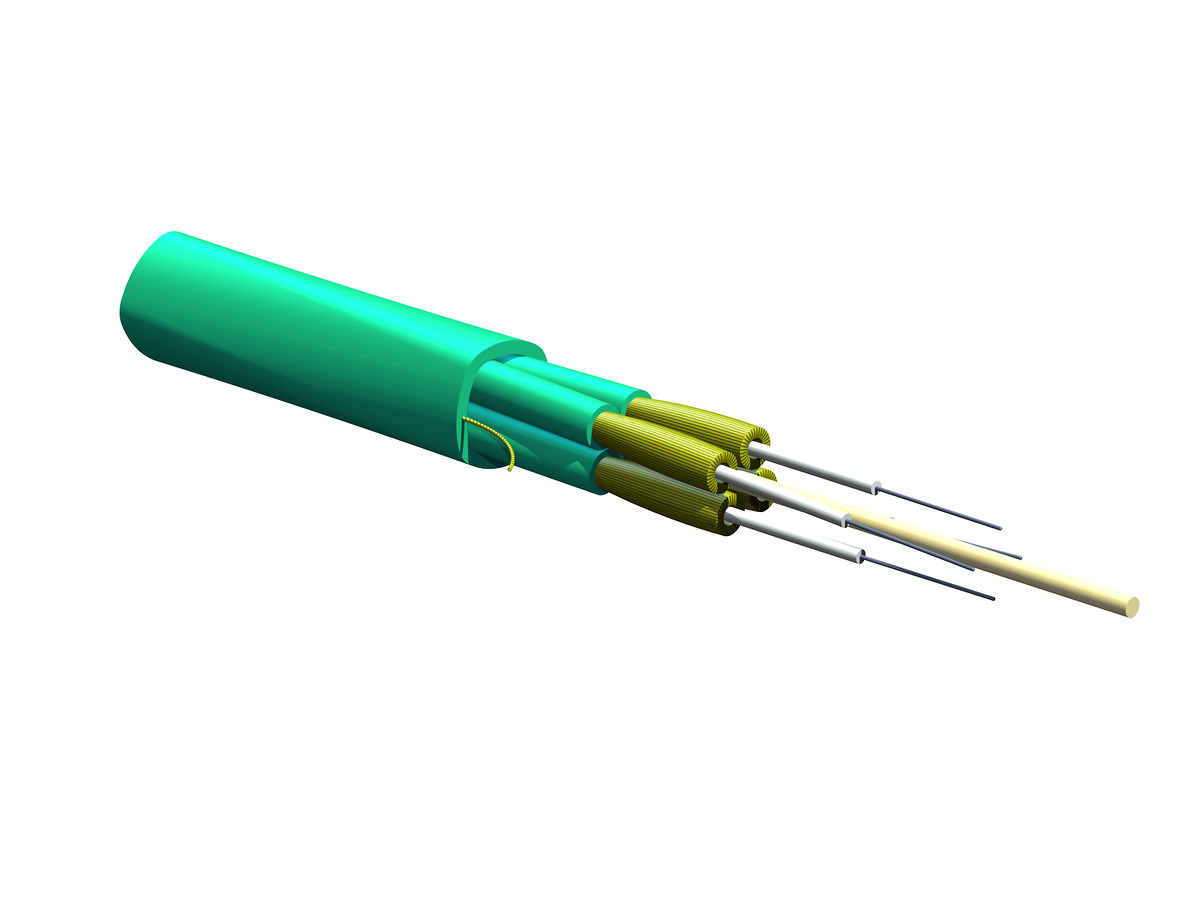 4 F, 2.9 mm Subunits, 50 µm multimode, extended 10G distance (OM4)