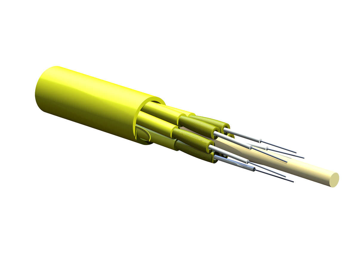6 F, 2.9 mm Subunits, Single-mode (OS2)