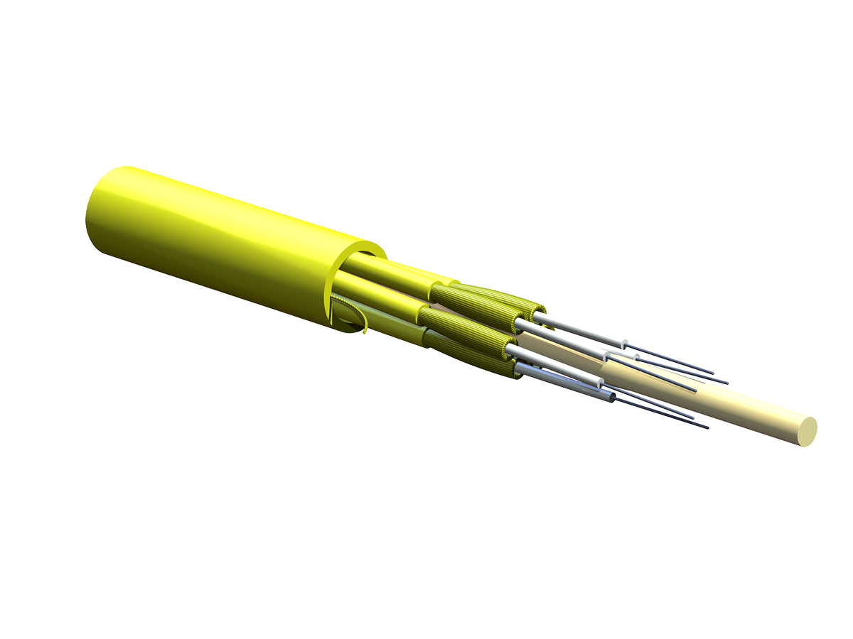 6 F, 2.0 mm Subunits, Single-mode (OS2)