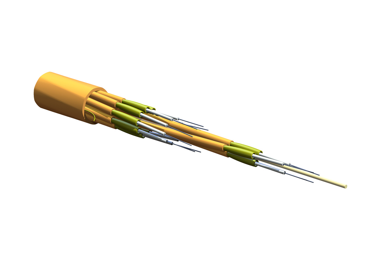 12 F, 2.0 mm Subunits, 62.5 µm multimode (OM1)