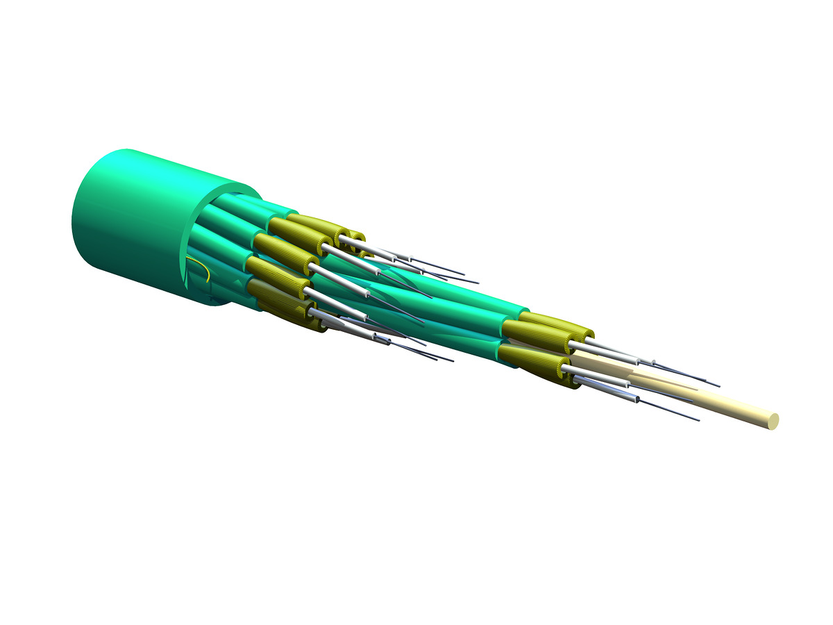 16 F, 2.9 mm Subunits, 50 µm multimode, extended 10G distance (OM4)