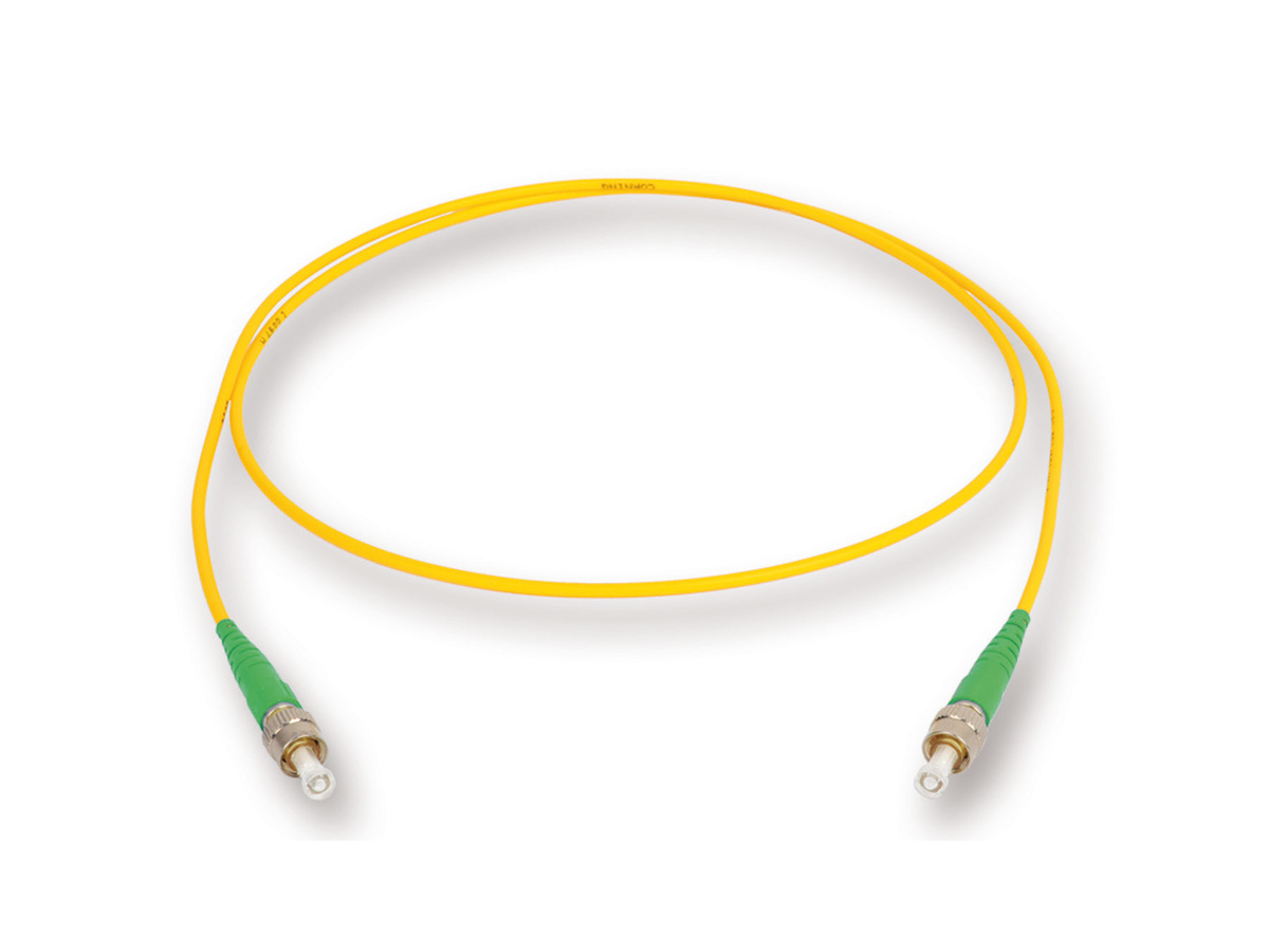 FC APC to FC APC Patch cord, 1 F, Tight-Buffered Cable, LSZH, 2.8 mm ...