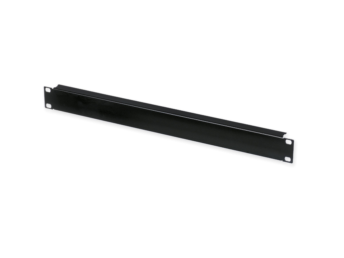 Panneau vide pour espace 1U noir