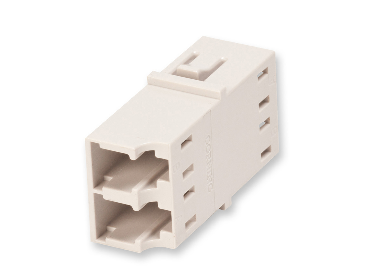 Reduzierte Flanschfläche, Keramik-Ferrule, OM1, beige