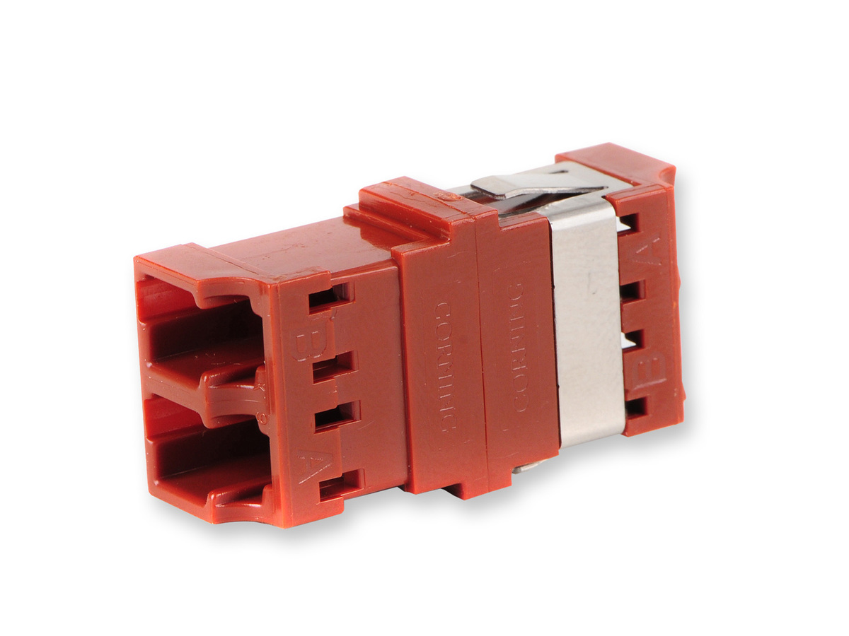 Reduzierte Flanschfläche, Keramikhülse, (OM4+/OM4/OM3/OM2/OM1/OS2), braun