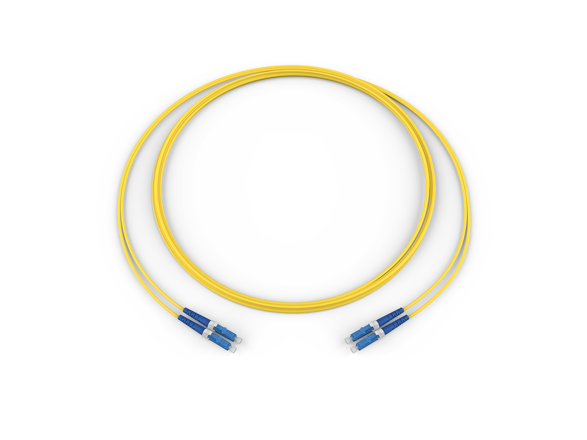 040402G5120002M | Fiber Optic Jumper, 2 F, LC Duplex to LC